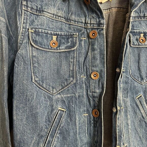 Madewell Cropped Denim Jean Jacket - Picture 4 of 8